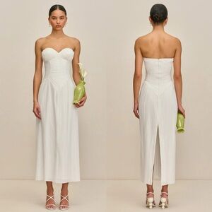 Cult Gaia Ashika Dress NWT Sz 10 White